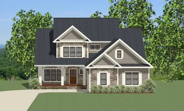 image of country house plan 9849